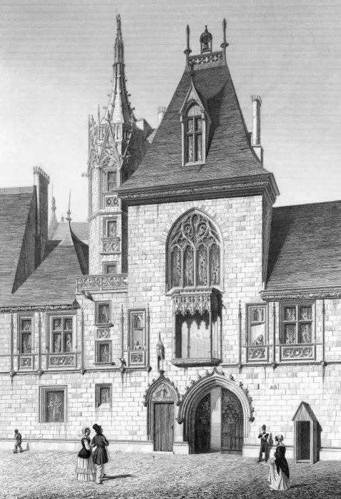 Framed Print : Bourges Coeur Maison Framed Print : Bourges Coeur Maison