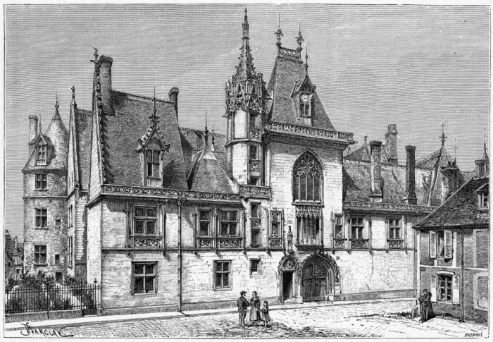 Framed Print : Bourges Coeur Maison Framed Print : Bourges Coeur Maison