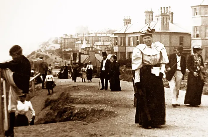 Framed Print : Bournemouth in 1893 Framed Print : Bournemouth in 1893