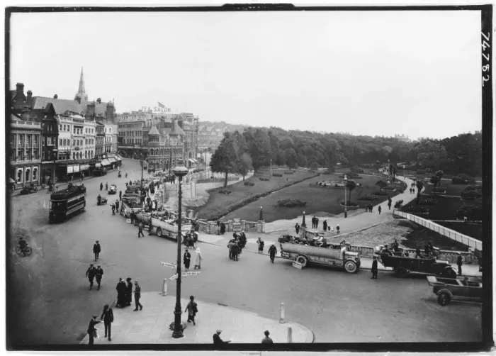 Framed Print : Bournemouth - 1923 Framed Print : Bournemouth - 1923
