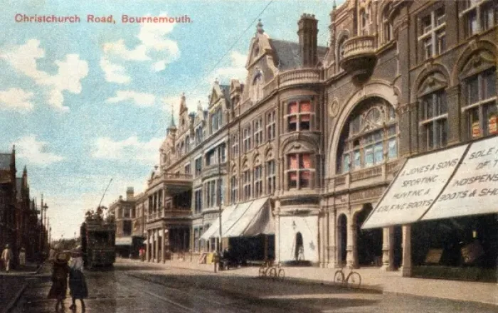 Framed Print : Bournemouth, Christchurch Road Framed Print : Bournemouth, Christchurch Road