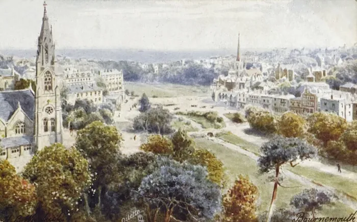 Framed Print : Bournemouth, Dorset - General View Framed Print : Bournemouth, Dorset - General View