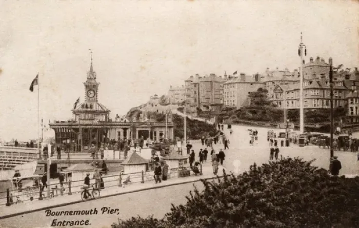 Framed Print : Bournemouth Pier - The entrance Framed Print : Bournemouth Pier - The entrance