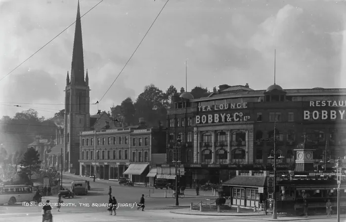Framed Print : Bournemouth Square in 1931 Framed Print : Bournemouth Square in 1931