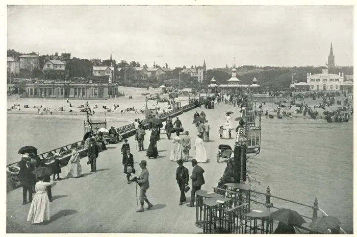 Framed Print : Bournemouth viewed from the pier Framed Print : Bournemouth viewed from the pier