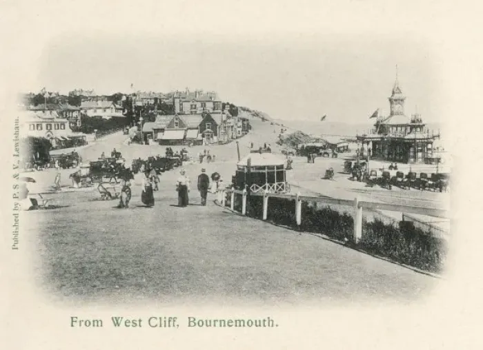 Framed Print : Bournemouth / West Cliff Framed Print : Bournemouth / West Cliff