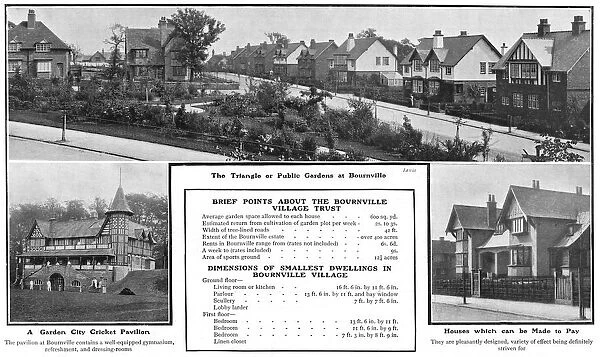 Bournville Houses 1905