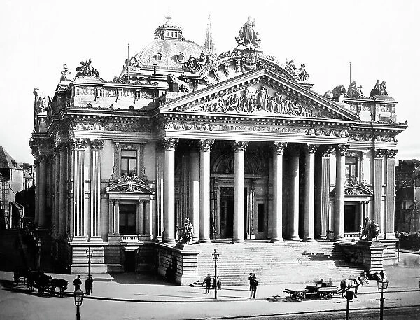 The Bourse, Brussels, Victorian period