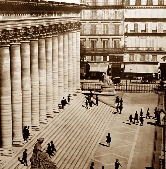 Framed Print : Bourse Palace, Paris, France Framed Print : Bourse Palace, Paris, France