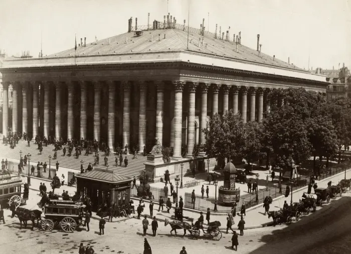 Framed Print : Bourse, Stock Exchange, Paris, France Framed Print : Bourse, Stock Exchange, Paris, France