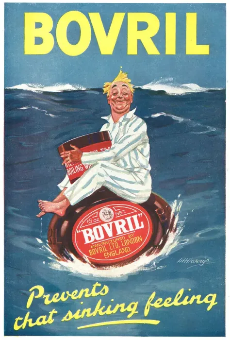 Framed Print : Bovril Poster Framed Print : Bovril Poster