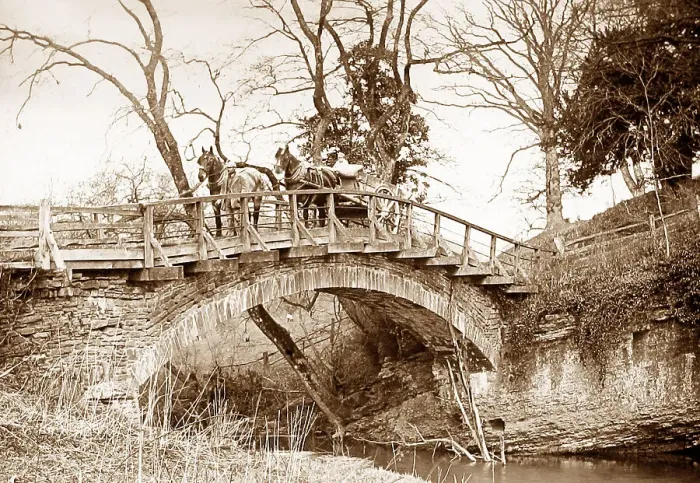 Framed Print : Bow Bridge near Ludlow Framed Print : Bow Bridge near Ludlow