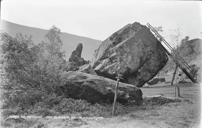 Framed Print : The Bowder Stone Framed Print : The Bowder Stone
