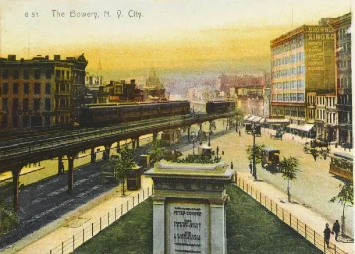 Framed Print : The Bowery, New York