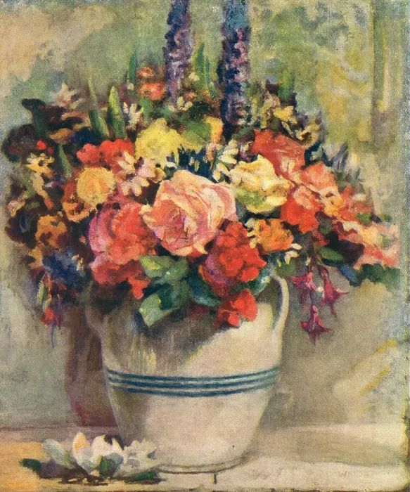 Framed Print : Bowl Of Flowers Framed Print : Bowl Of Flowers