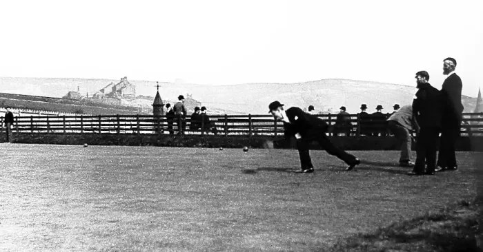 Framed Print : Bowling green Framed Print : Bowling green