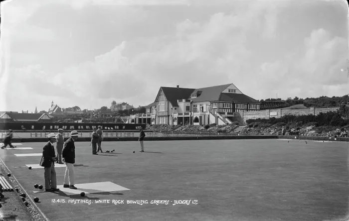 Framed Print : Bowling at White Rock Framed Print : Bowling at White Rock