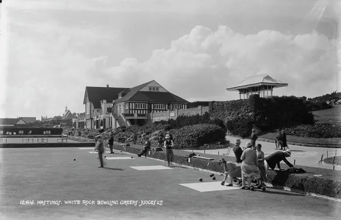 Framed Print : Bowling at White Rock Framed Print : Bowling at White Rock