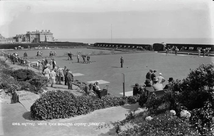 Framed Print : Bowling at White Rock Framed Print : Bowling at White Rock