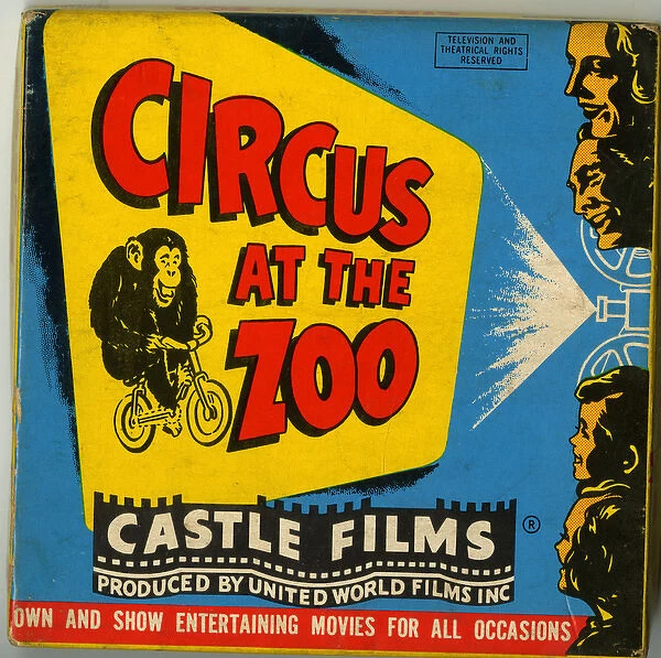 Box cover design, Circus at the Zoo