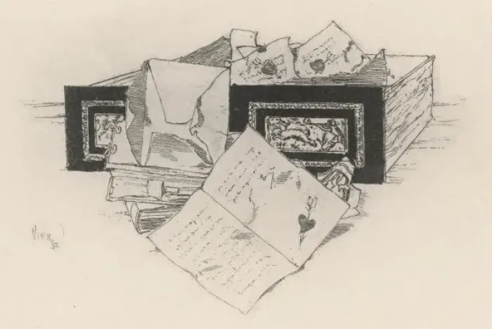 Framed Print : Box of Old Letters Framed Print : Box of Old Letters