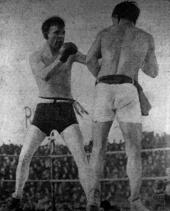 Framed Print : Boxing match, Nelson v Wolgast, San Francisco, USA Framed Print : Boxing match, Nelson v Wolgast, San Francisco, USA