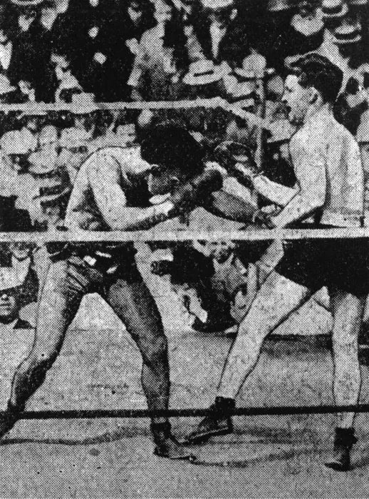Framed Print : Boxing match, Wolgast v Moran, San Francisco, USA Framed Print : Boxing match, Wolgast v Moran, San Francisco, USA
