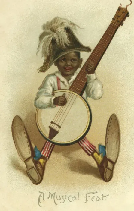 Framed Print : Boy with banjo Framed Print : Boy with banjo