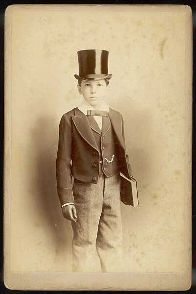 BOY IN BEST CLOTHES 1880