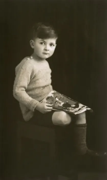 Framed Print : Boy with Book on Lap Framed Print : Boy with Book on Lap