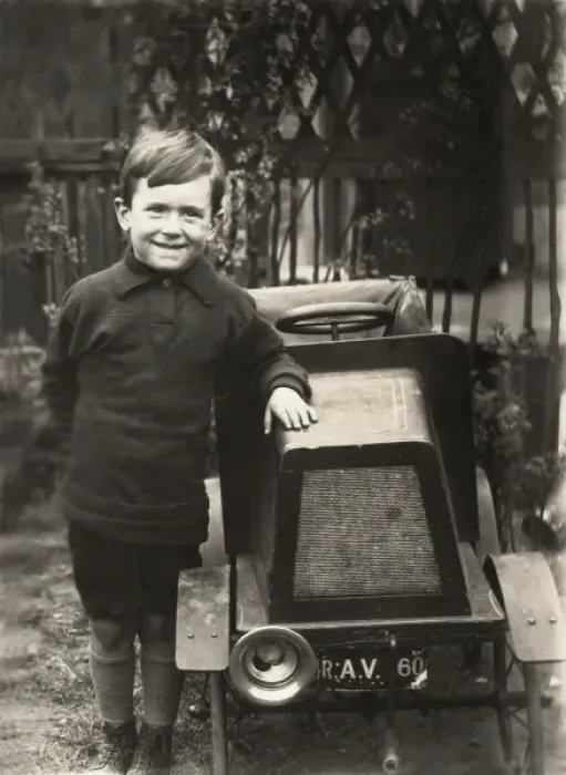 Framed Print : A boy and his car Framed Print : A boy and his car