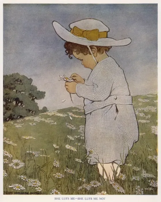 Framed Print : Boy in Daisy Meadow 1940 Framed Print : Boy in Daisy Meadow 1940