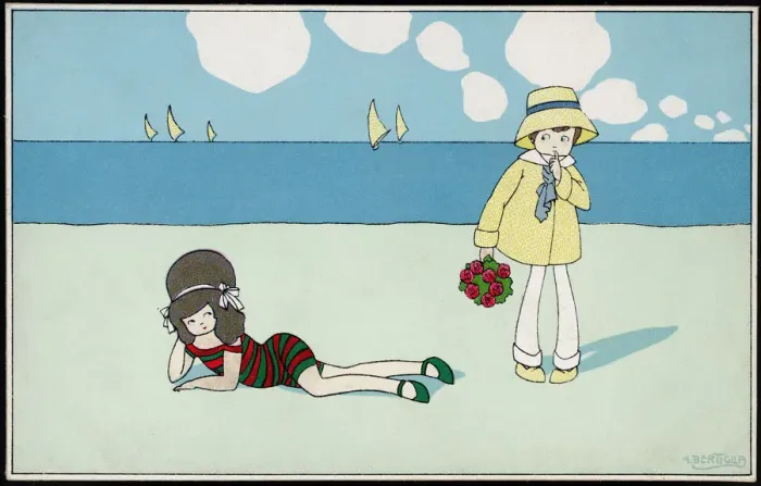 Framed Print : BOY / GIRL / BEACH / ROSES Framed Print : BOY / GIRL / BEACH / ROSES