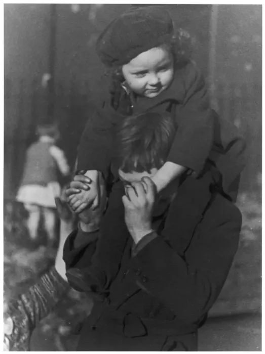 Framed Print : Boy with Girl / Shoulders Framed Print : Boy with Girl / Shoulders