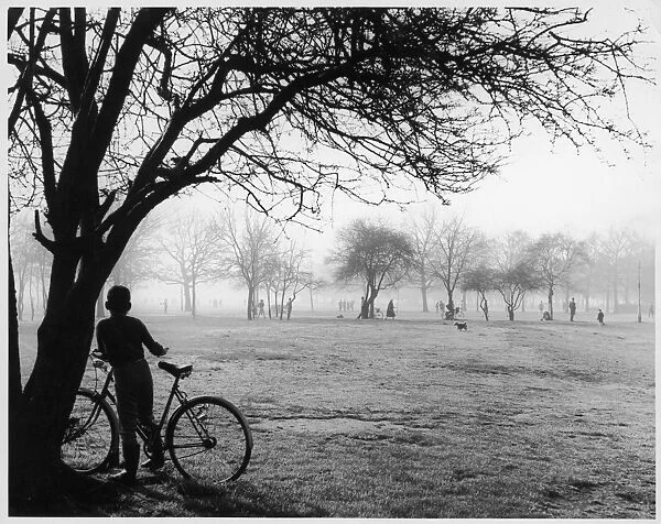 Boy in Park 1960S