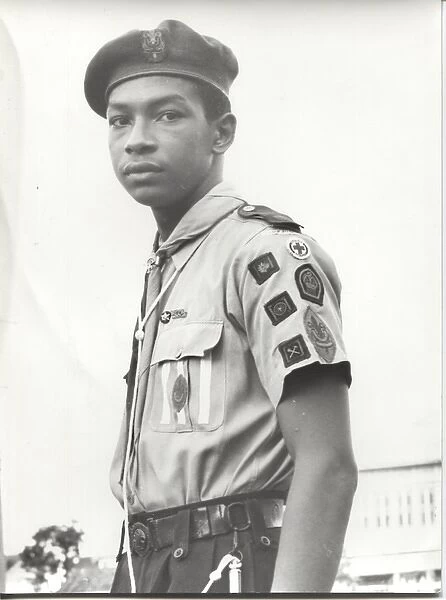 Boy scout from British Guyana, South America