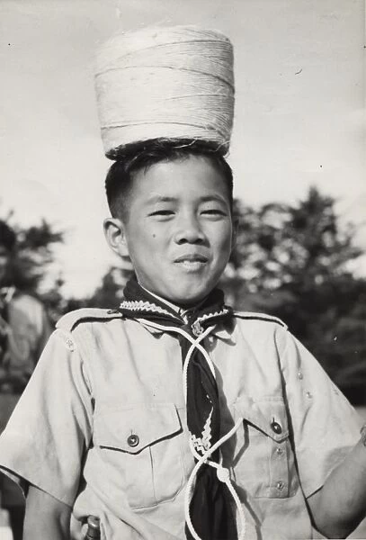 Boy scout from Fiji, South Pacific