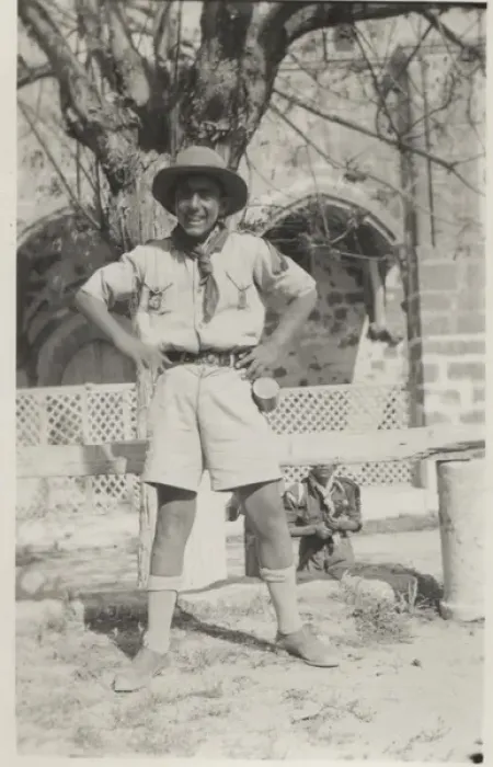 Framed Print : Boy scout (Gunnis), Lambousa Monastery, Cyprus Framed Print : Boy scout (Gunnis), Lambousa Monastery, Cyprus