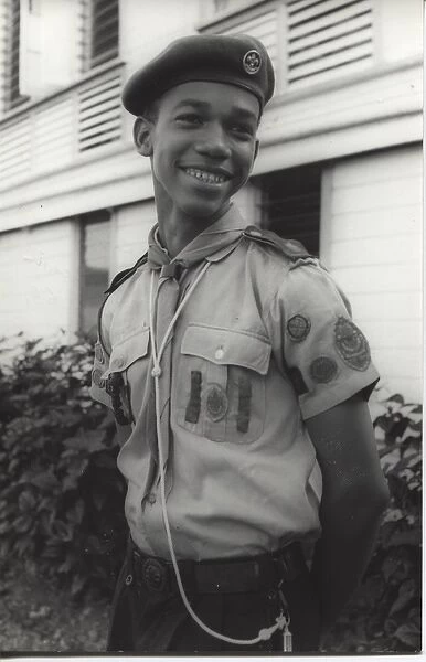 Boy scout, St Marys Own Troop, Georgetown, Guyana