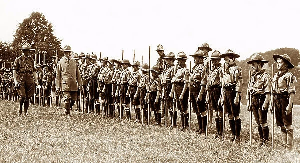Boy Scouts in 1912