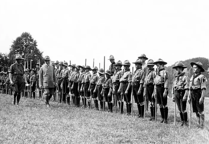 Framed Print : Boy Scouts in 1912 Framed Print : Boy Scouts in 1912