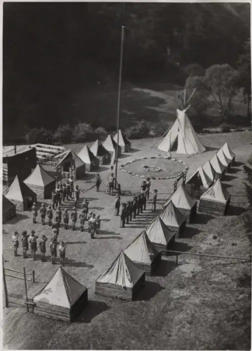 Framed Print : Boy scouts in camp, Czechoslovakia Framed Print : Boy scouts in camp, Czechoslovakia