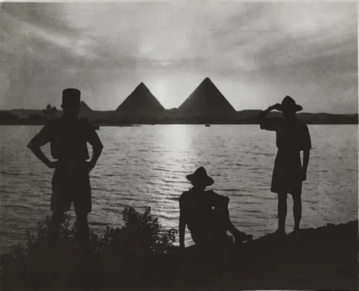 Framed Print : Boy scouts in Egypt Framed Print : Boy scouts in Egypt