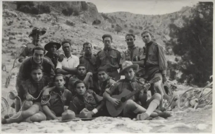 Framed Print : Boy scouts (Gunnis Rovers), Cyprus Framed Print : Boy scouts (Gunnis Rovers), Cyprus