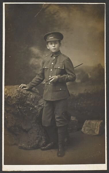 Boy soldier - attalion of The London Regiment