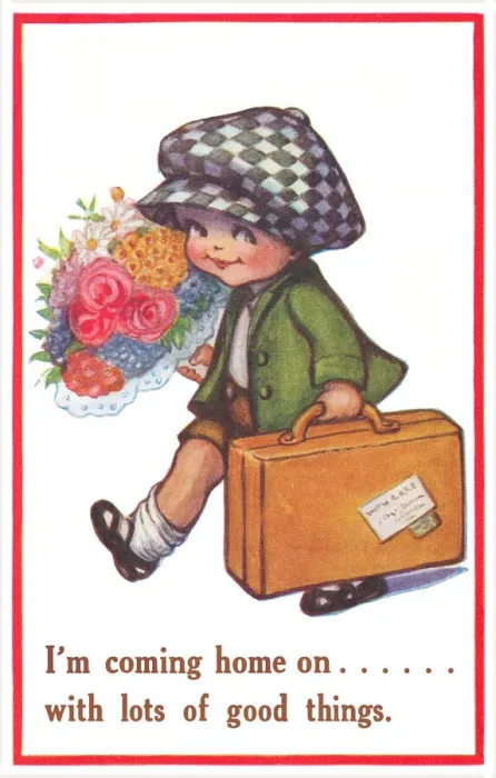 Framed Print : Boy with a Suitcase Framed Print : Boy with a Suitcase