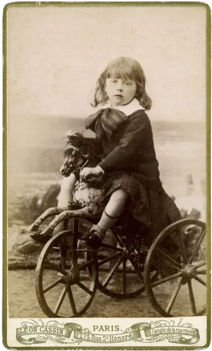 Framed Print : BOY ON TOY HORSE Framed Print : BOY ON TOY HORSE