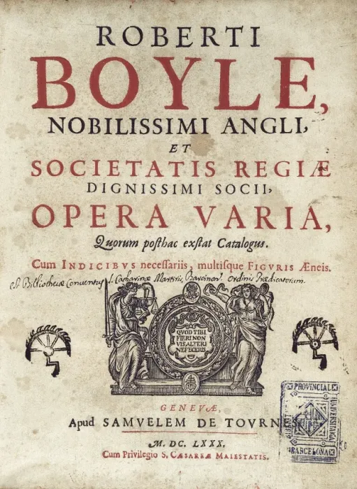 Framed Print : BOYLE, Robert (1627-1691) Framed Print : BOYLE, Robert (1627-1691)