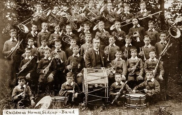 Boys Band at Greenwich Union Cottage Homes, Lamorbey, Sidcu