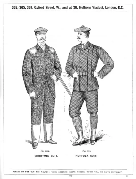 Framed Print : Our Boys Clothing Company, Shooting / Norfolk Suit Framed Print : Our Boys Clothing Company, Shooting / Norfolk Suit